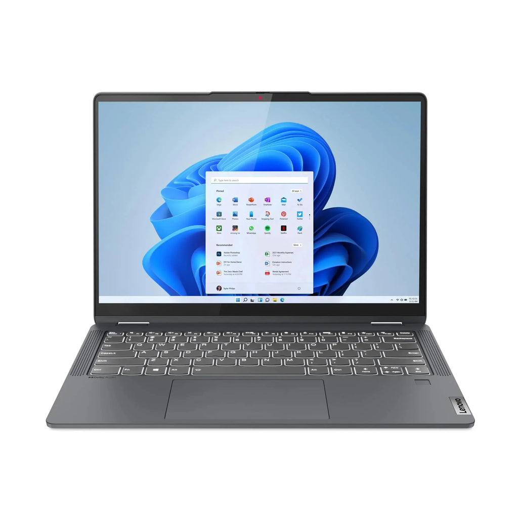 Ideapad Flex 5 14IAU7 14" WUXGA Multi-Touch, Intel Core I3-1215U, 8GB Lpddr4X, Intel UHD Graphics, 256GB SSD, Win 11 Home in S Mode, Storm Grey, 82R7003WUS