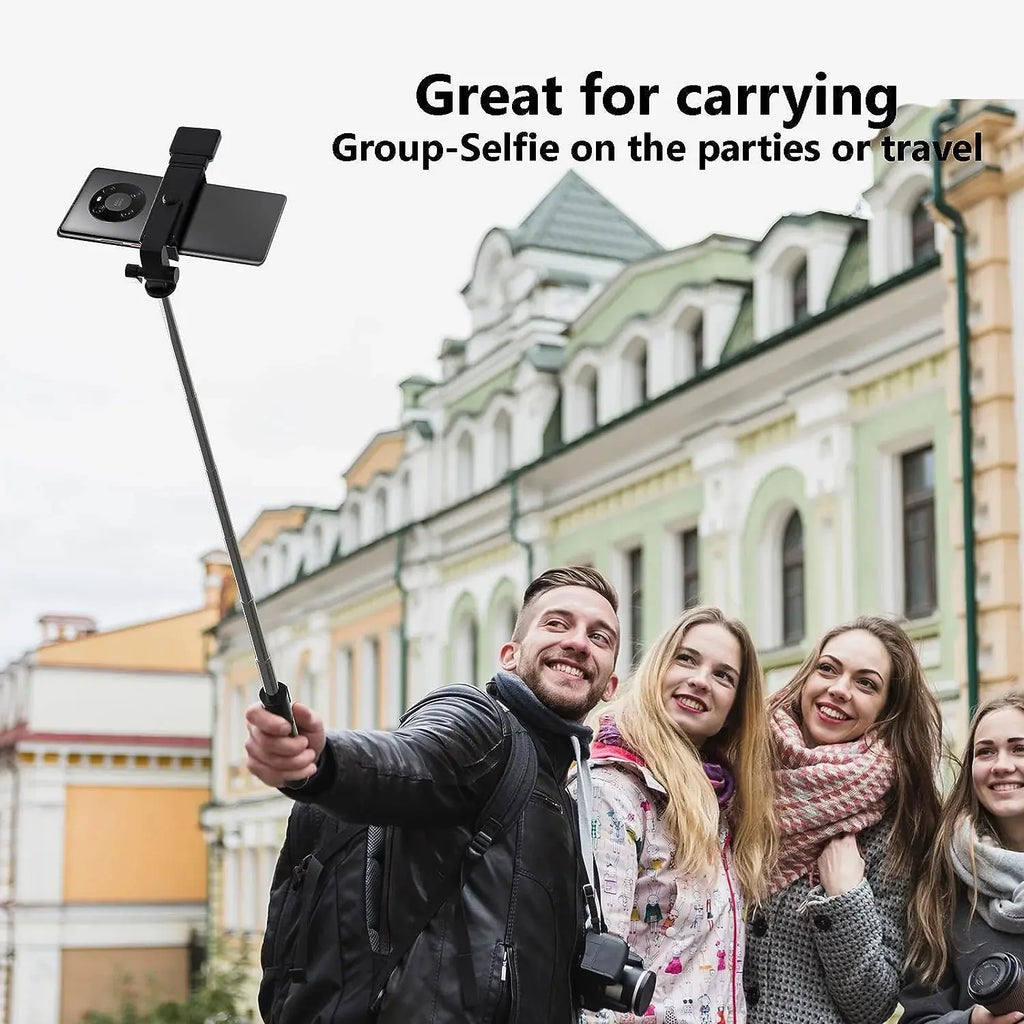 Cmybabee Selfie Stick, Tripod, 40In Retractable  with Remote, 2 Level Fill Light, Selfie Tripod for Iphone Android
