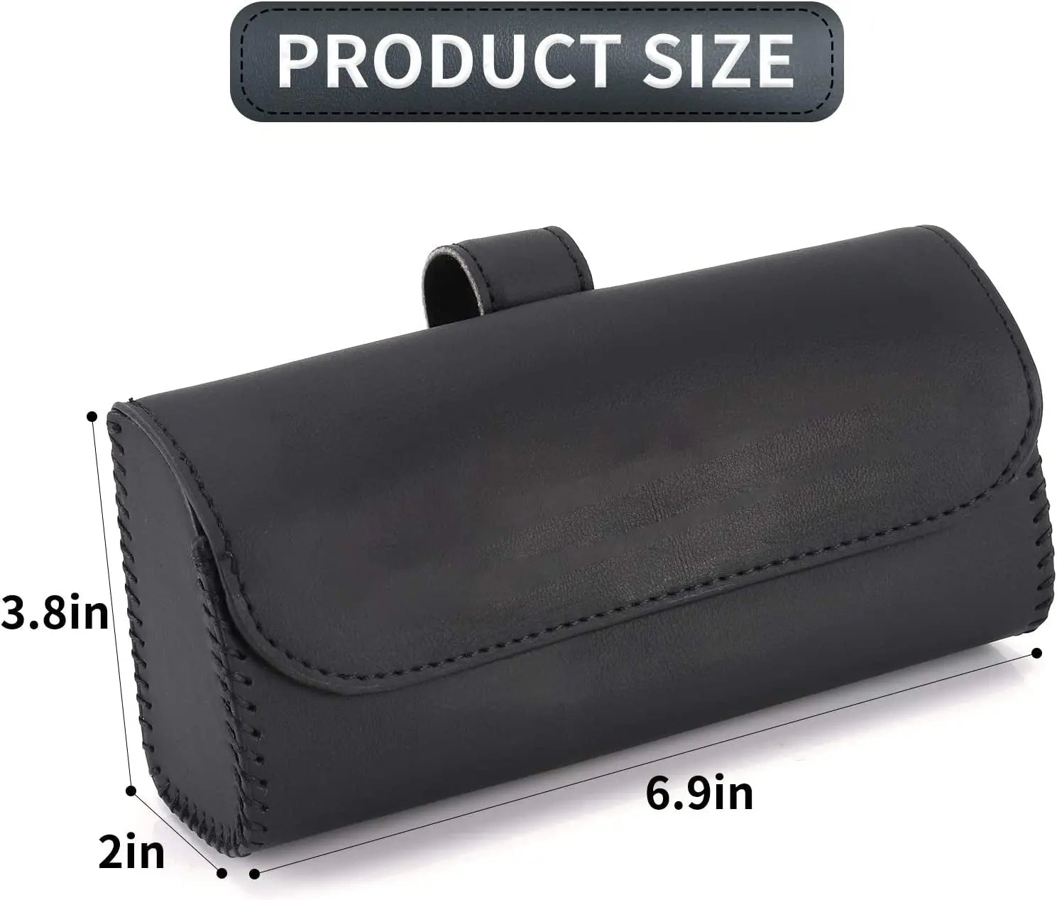 Sunglasses Holder for Car Sun Visor, Auto Eyeglasses Protective Storage Case, Vehicle Visor Accessories Organizer Box