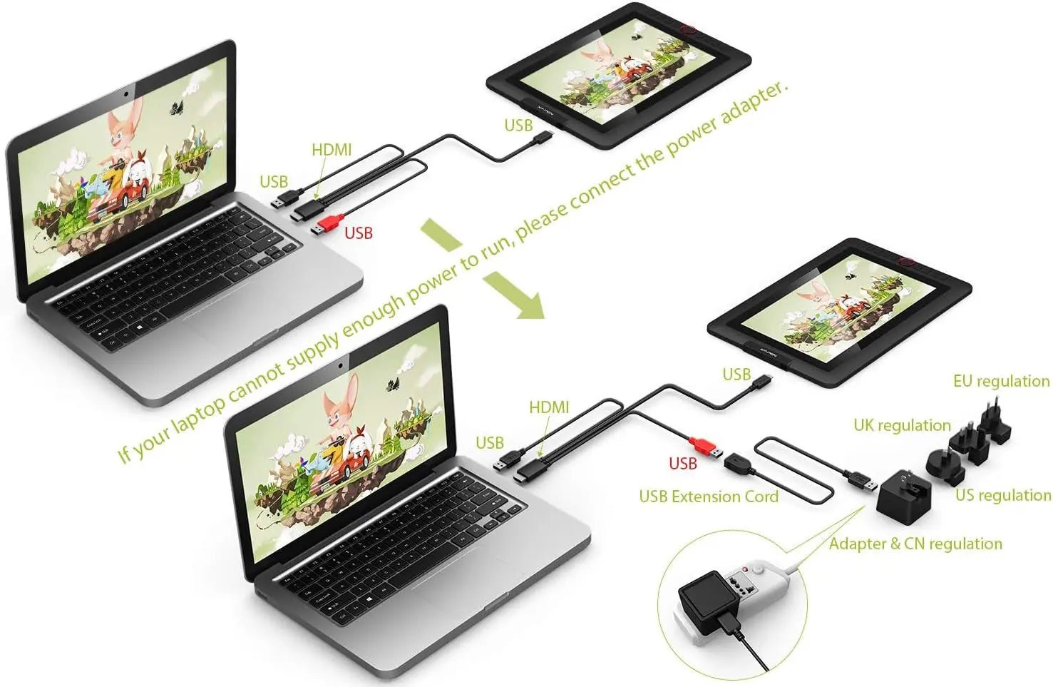 Xppen Artist12 Pro 11.6" Drawing Tablet with Screen Pen Display Full-Laminated Graphics Tablet with Tilt Function Battery-Free Stylus and 8 Shortcut Keys(8192 Levels Pen Pressure and 72% NTSC)
