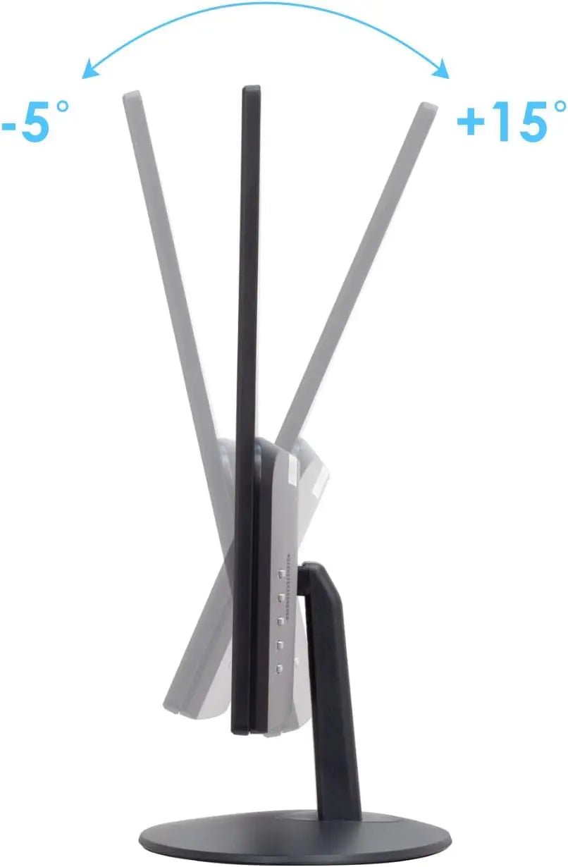 E249W-19203R 24-Inch FHD LED Gaming Monitor 2X HDMI VGA 75Hz Build-In Speakers, Machine Black