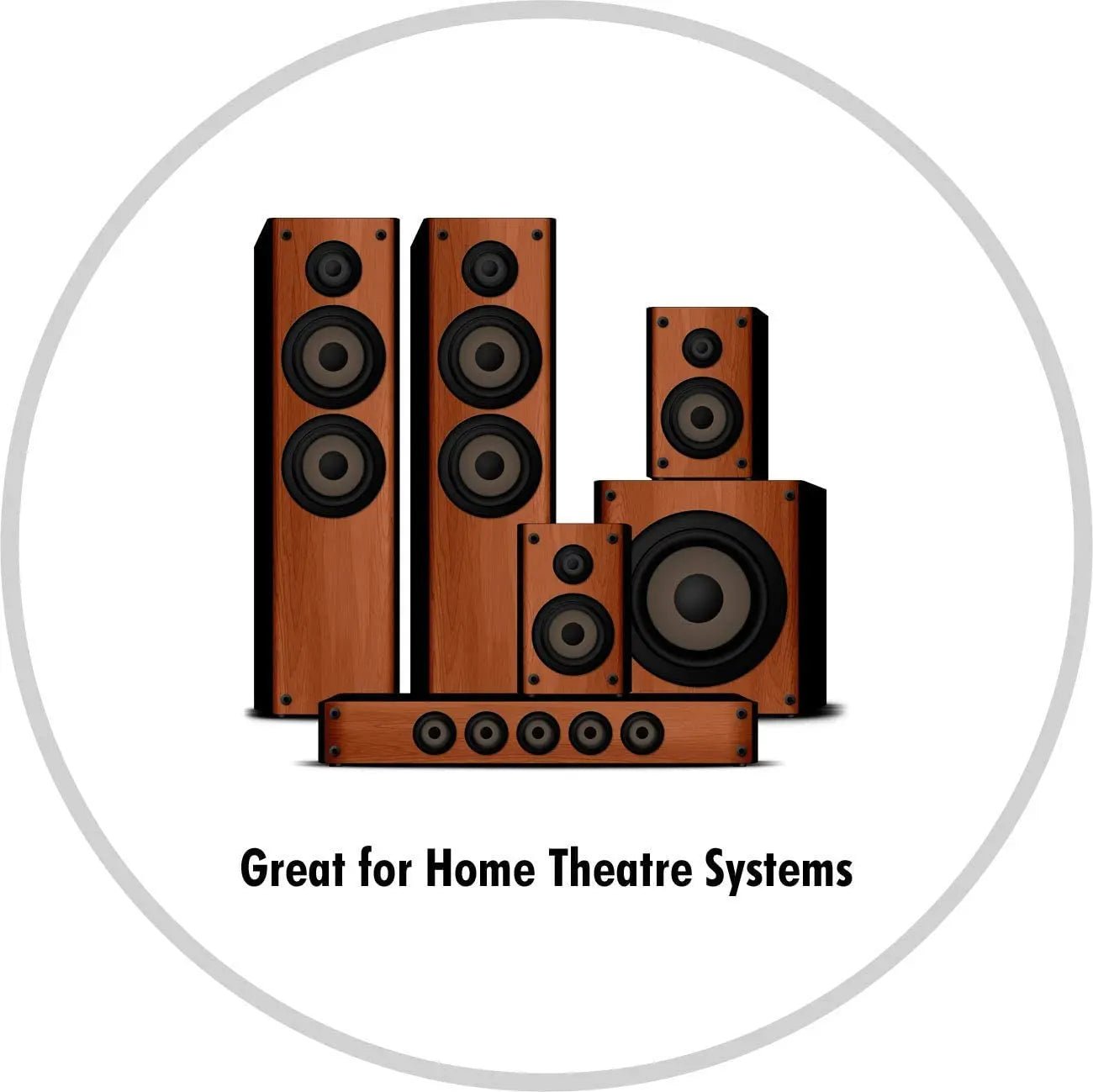 12 Gauge Speaker Wire (100Ft - Blue/Black) - Car & Home Speaker Cable for Stereos, Theater, Radio, Outdoor Use