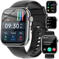 Smart Watch Answer/Make a Call Bluetooth Smart Watch for IOS Android Men'S and Women'S Watch Black